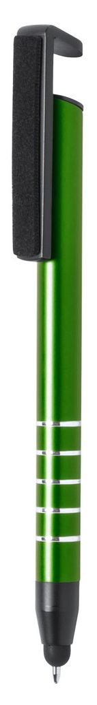 Ручка-стилус шариковая   Idris, цвет зеленый