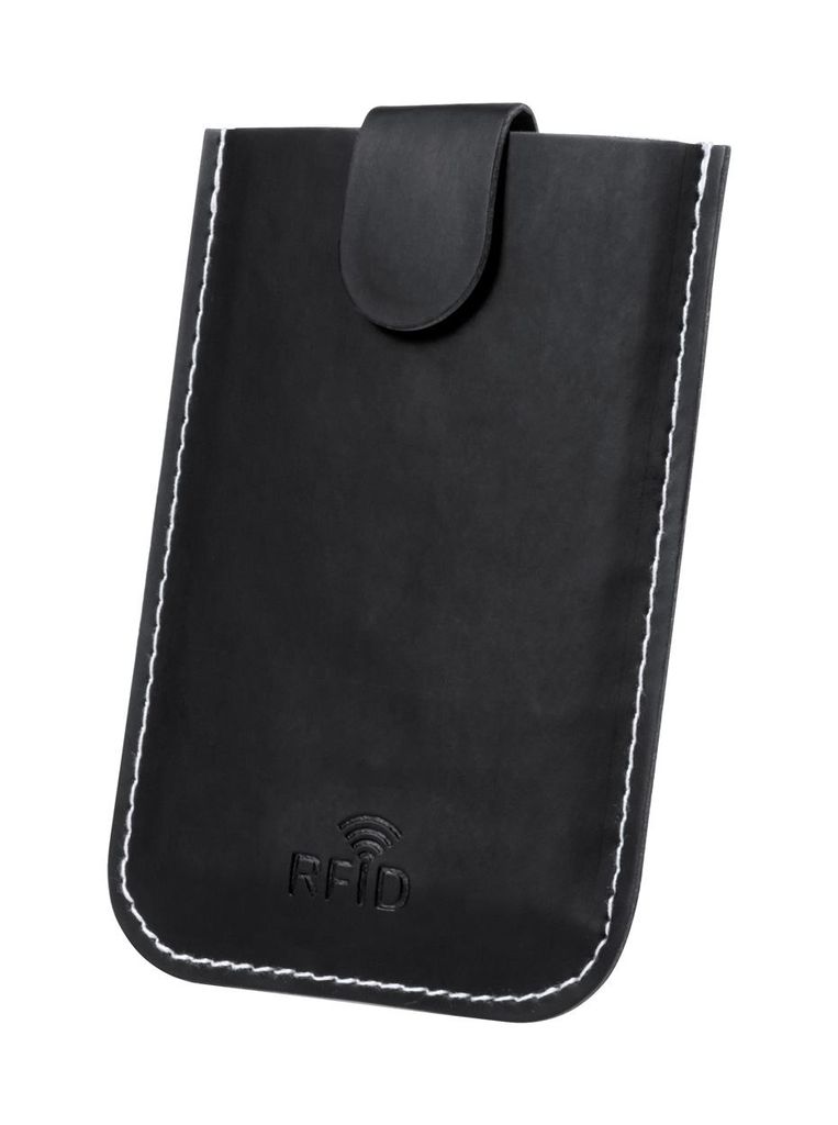Картхолдер с блокировкой RFID, цвет черный