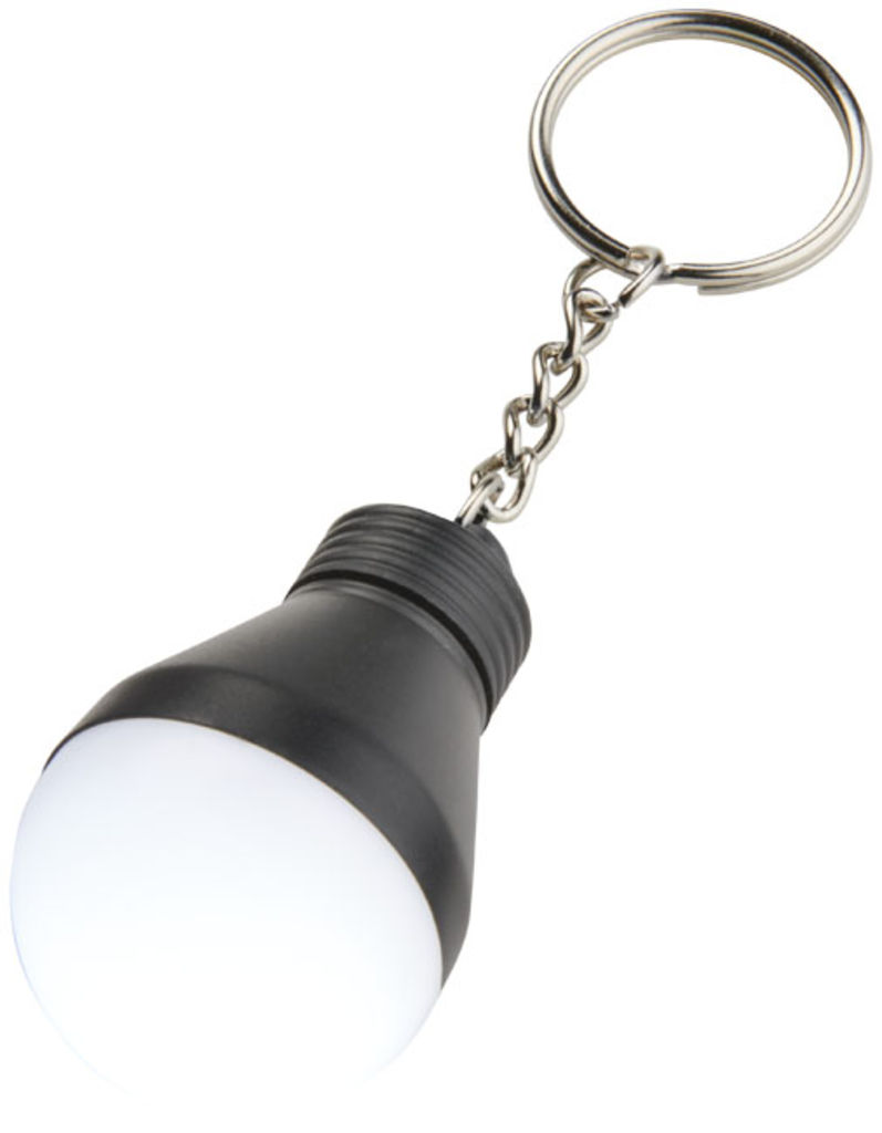 Брелок Aquila LED, колір чорний глянсовий, білий