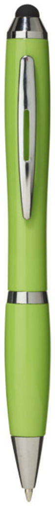 Ручка-стилус шариковая Nash, цвет лайм