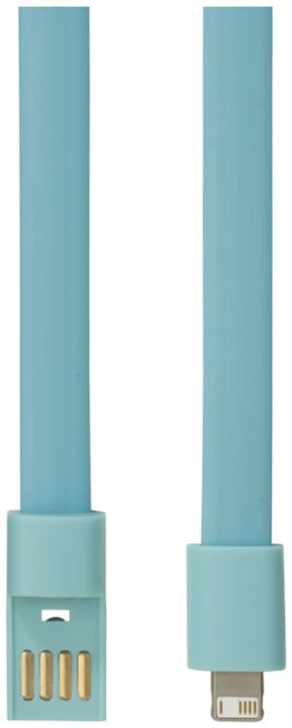 Браслет - зарядный кабель, цвет мятный - 13495503- Фото №4