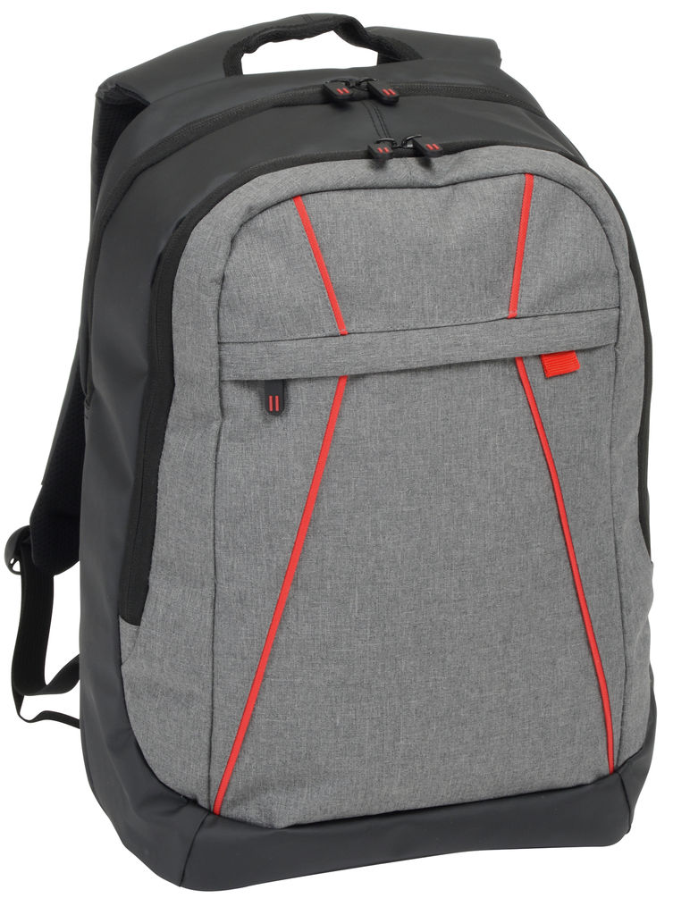 Рюкзак SPLIT, цвет серый, красный