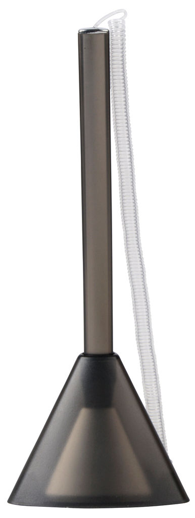Ручка с подставкой TRIANGLE, цвет серый