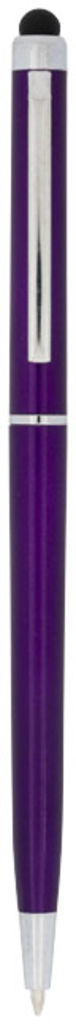 Ручка-стилус шариковая Valeria ABS, цвет пурпурный