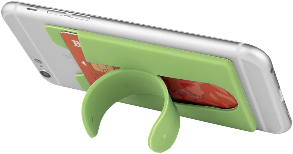 Навушники Silic Phone Wallet-LM, колір лайм - 13499203- Фото №6