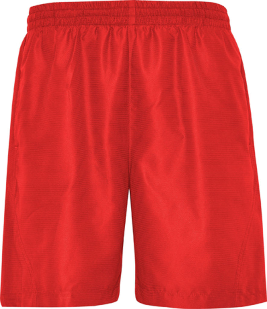 INTER Спортивные бермуды с внутренней подкладкой из микроперфорированной ткани, цвет красный  размер S