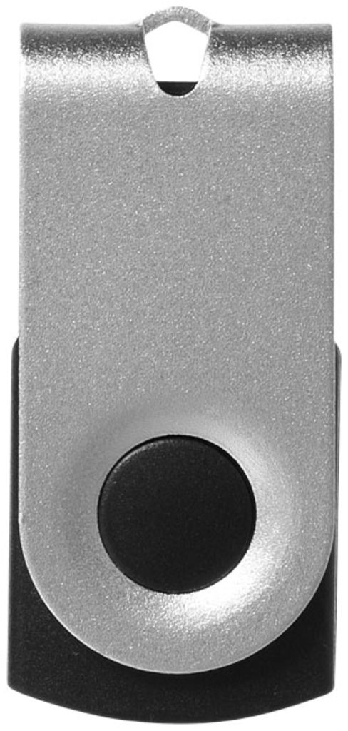 Флешка-твістер 1GB, колір сріблястий - 1Z38722D-1GB- Фото №2