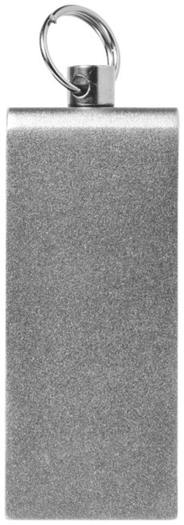 Флешка повортная мини 1GB, цвет серебряный - 1Z39270D-1GB- Фото №2