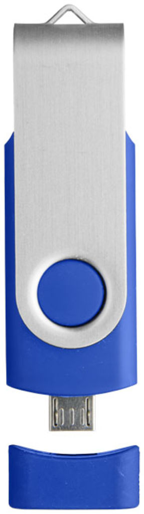 Флешка-твістер 1GB, колір cиній - 1Z20120D-1GB- Фото №6