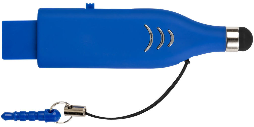 Флешка со стилусом 1GB, цвет синий - 1Z39232D-1GB- Фото №3