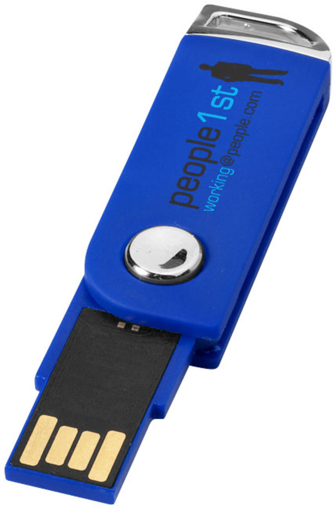 Флешка 1GB, цвет синий - 1Z47002D-1GB- Фото №5