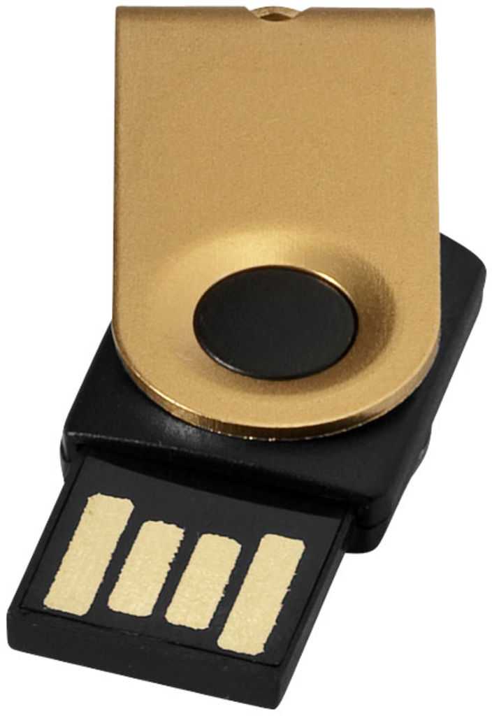 Флешка-твистер 8GB, цвет золотистый