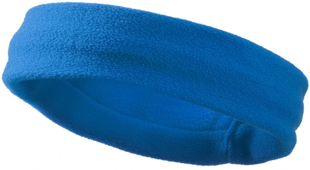 Флисовая повязка на голову, цвет синий