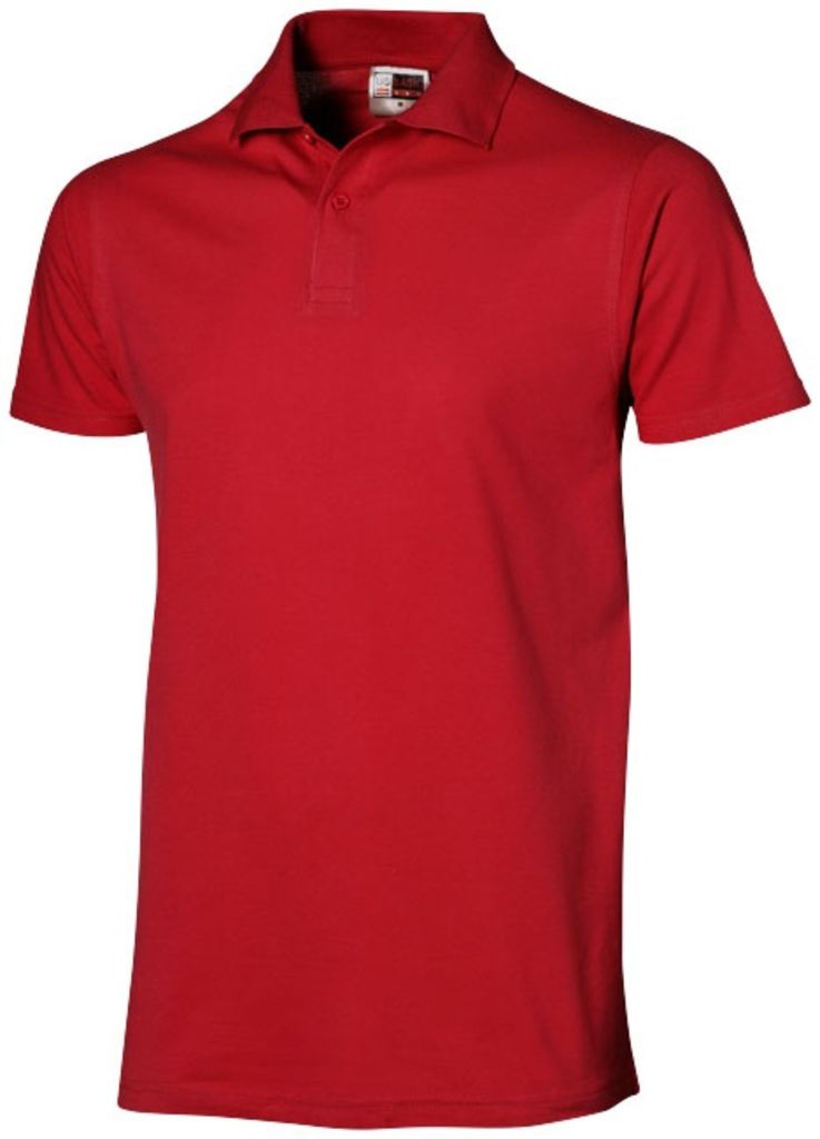 Рубашка поло First, цвет красный  размер S-XXXXL