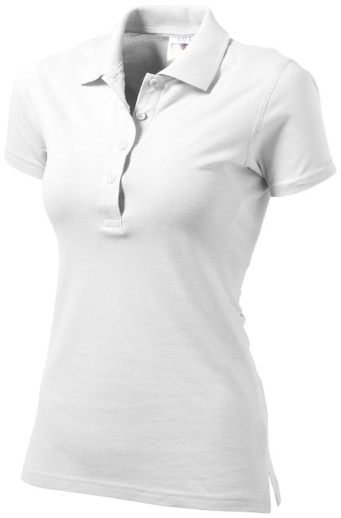 Рубашка поло женская First, цвет белый  размер S-XXL