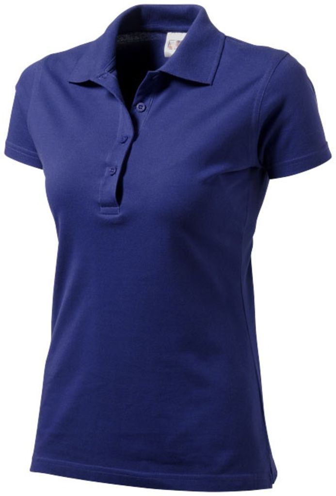 Рубашка поло женская First, цвет пурпурный  размер S-XXL