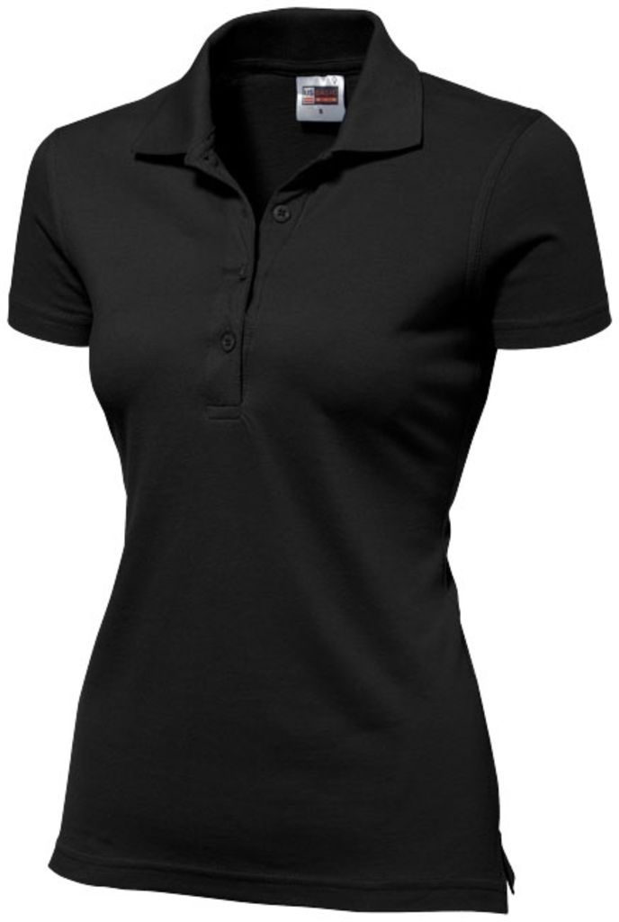 Сорочка Поло жіноче First, колір чорний  розмір S-XXL
