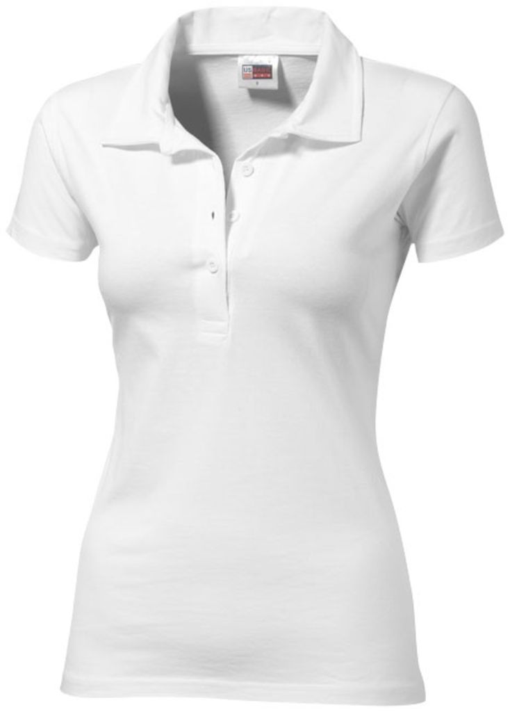 Рубашка поло женская Akron, цвет белый  размер S-XL