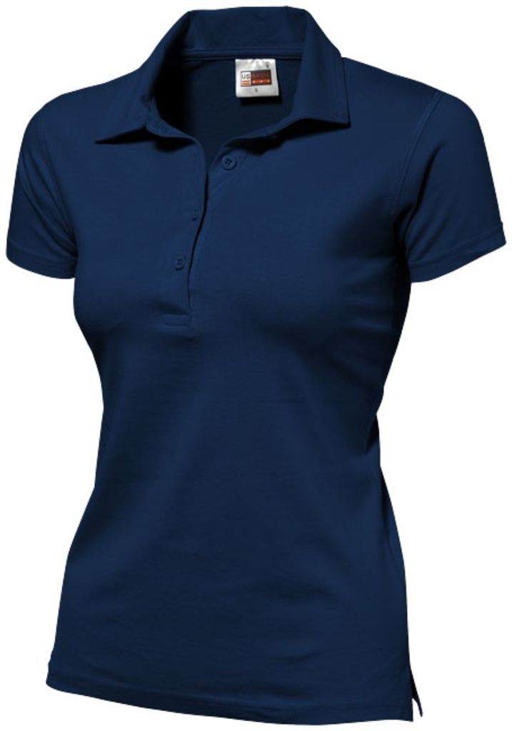 Рубашка поло женская Akron, цвет темно-синий  размер S-XL