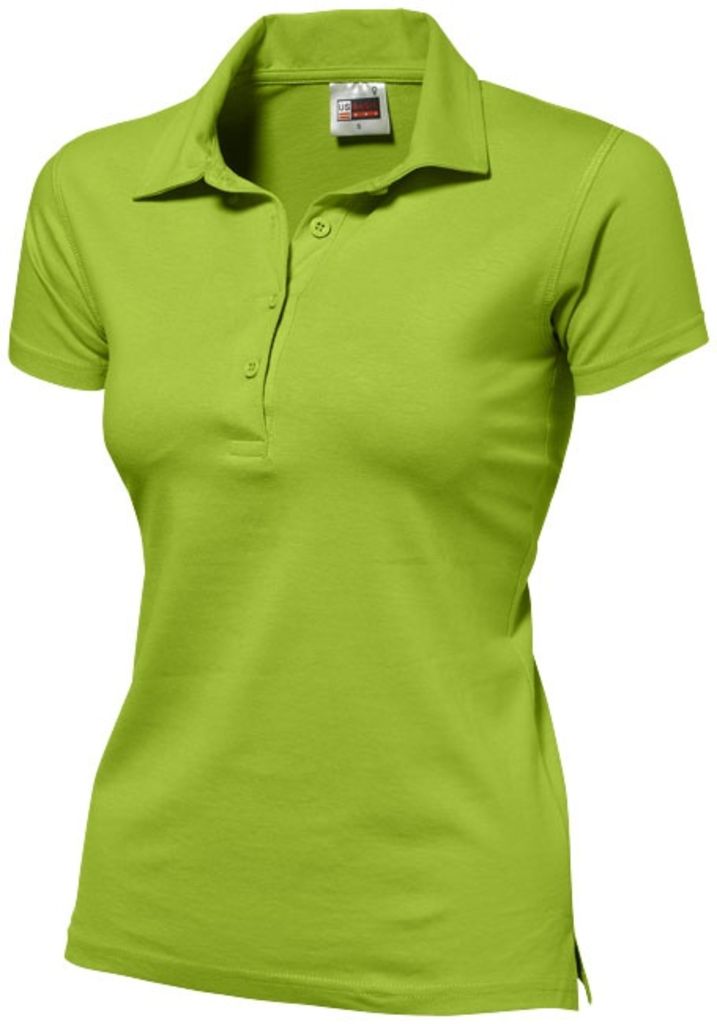 Рубашка поло женская Akron, цвет светло-зеленый  размер S-XL