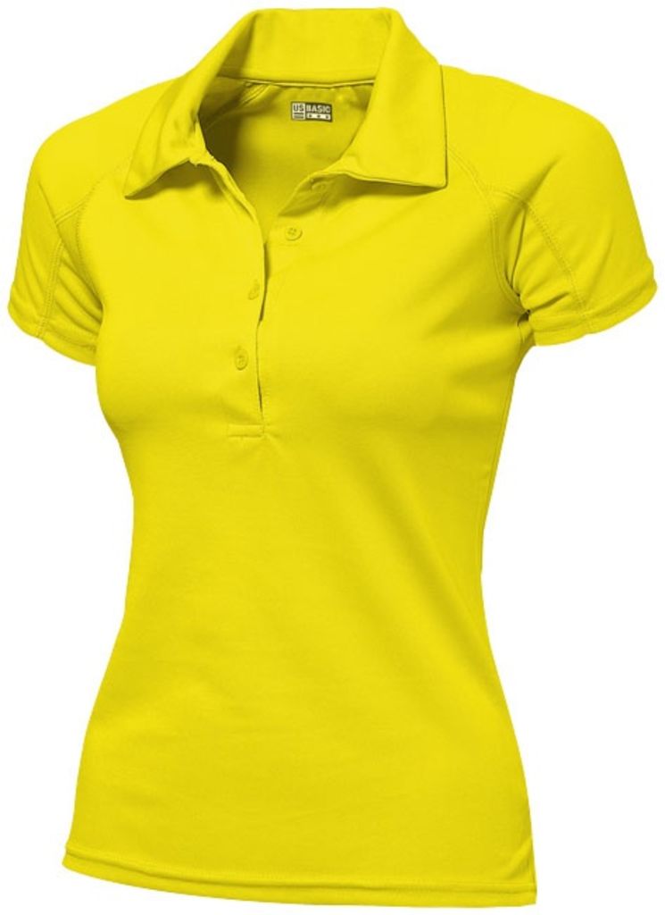 Рубашка поло женская Striker Coll Fit, цвет желтый  размер S-XXL