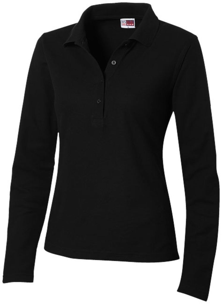 Жіноча сорочка поло Lob Cool fit, колір чорний  розмір S - XXL