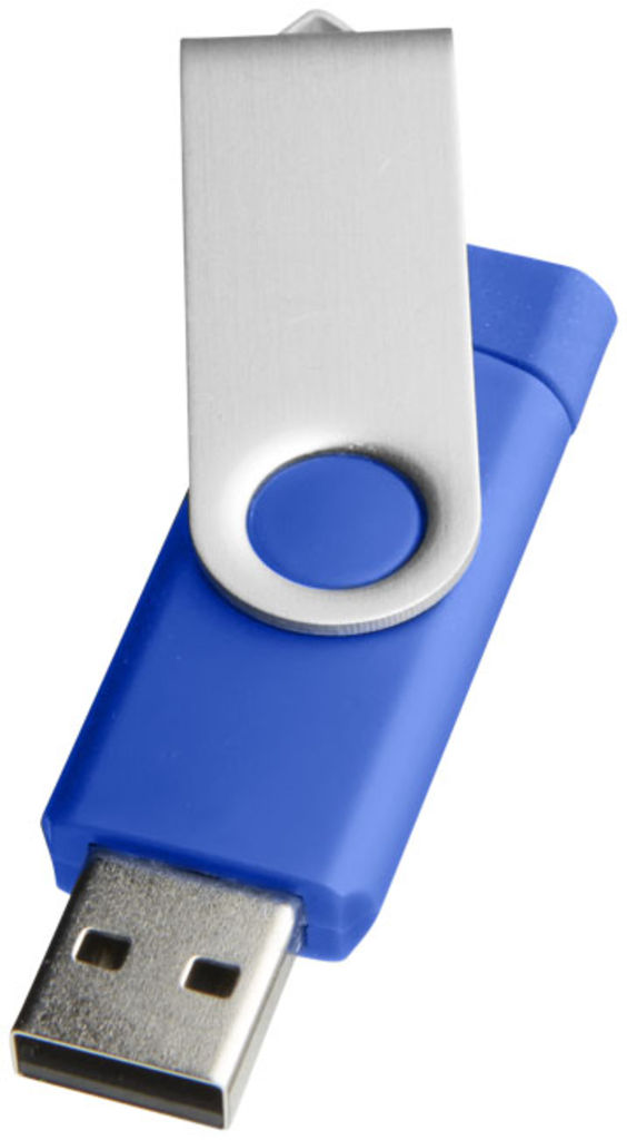 Флешка-твістер 2GB, колір cиній - 1Z20120D-2GB- Фото №9
