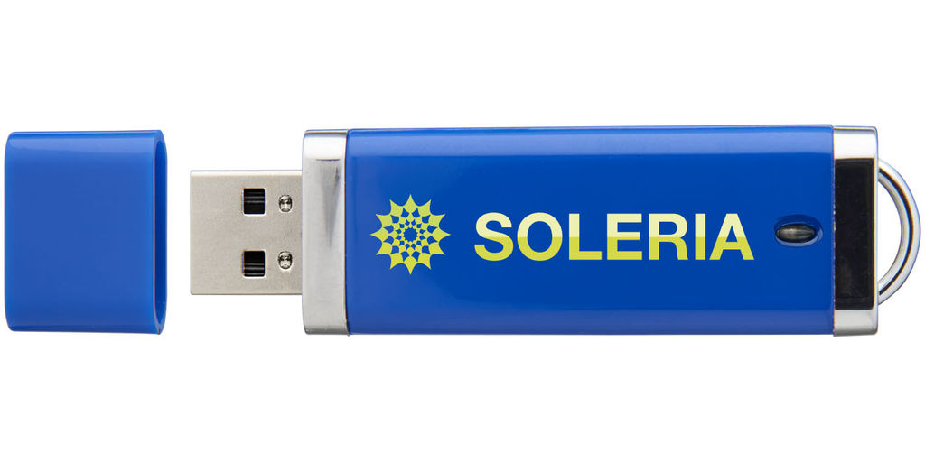 Флешка пластиковая с колпачком 2GB, цвет синий - 1Z34221D-2GB- Фото №4 Флешка пластиковая с колпачком 2GB, цвет синий - 1Z34221D-2GB- Фото №4