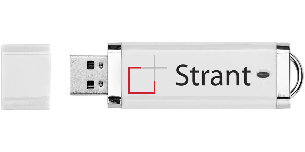 Флешка пластиковая с колпачком 32GB, цвет белый - 1Z34223D-32GB- Фото №5