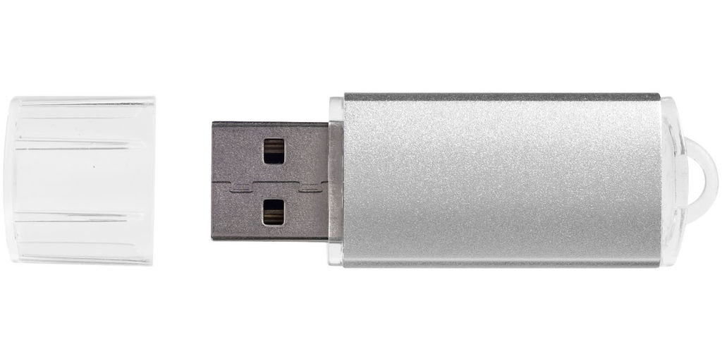Флешка 32GB, цвет серебряный - 1Z34132D-32GB- Фото №2