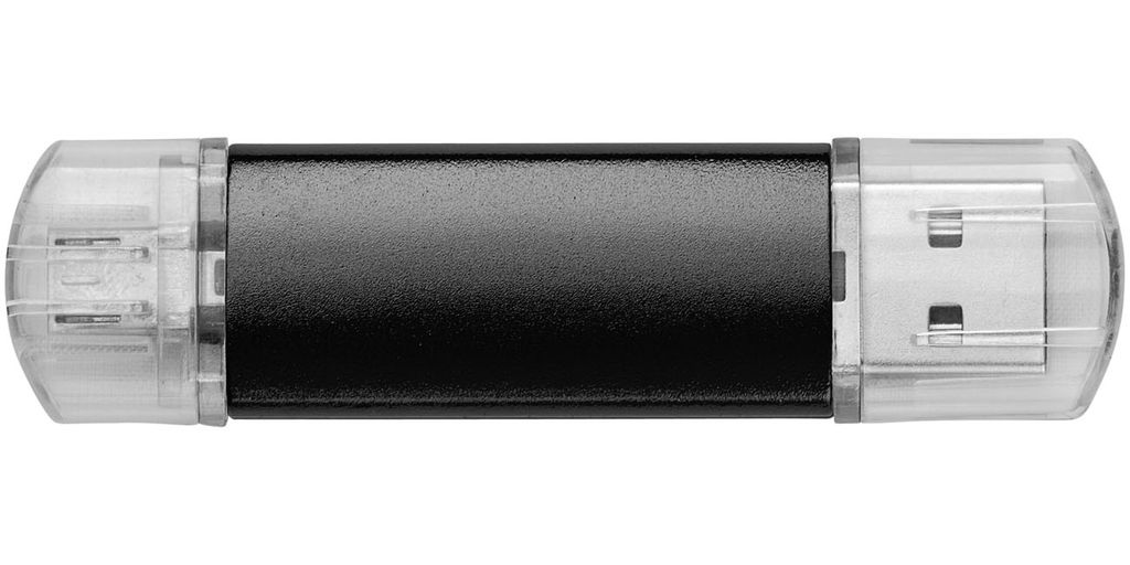 Флешка 4GB, цвет сплошной черный - 1Z20310D-4GB- Фото №5