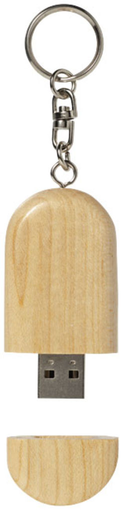 Флешка 8GB, цвет дерево - 1Z31170D-8GB- Фото №4
