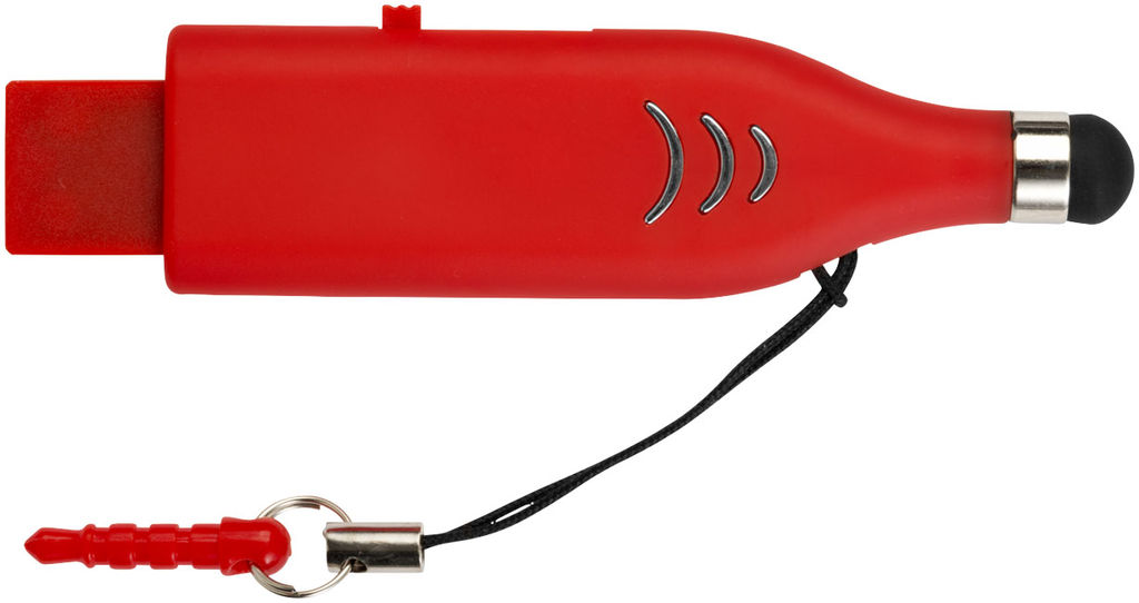 Флешка со стилусом 2GB, цвет красный - 1Z39233D-2GB- Фото №3