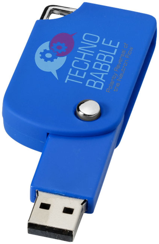 Флешка 16GB, цвет синий - 1Z46002D-16GB- Фото №4