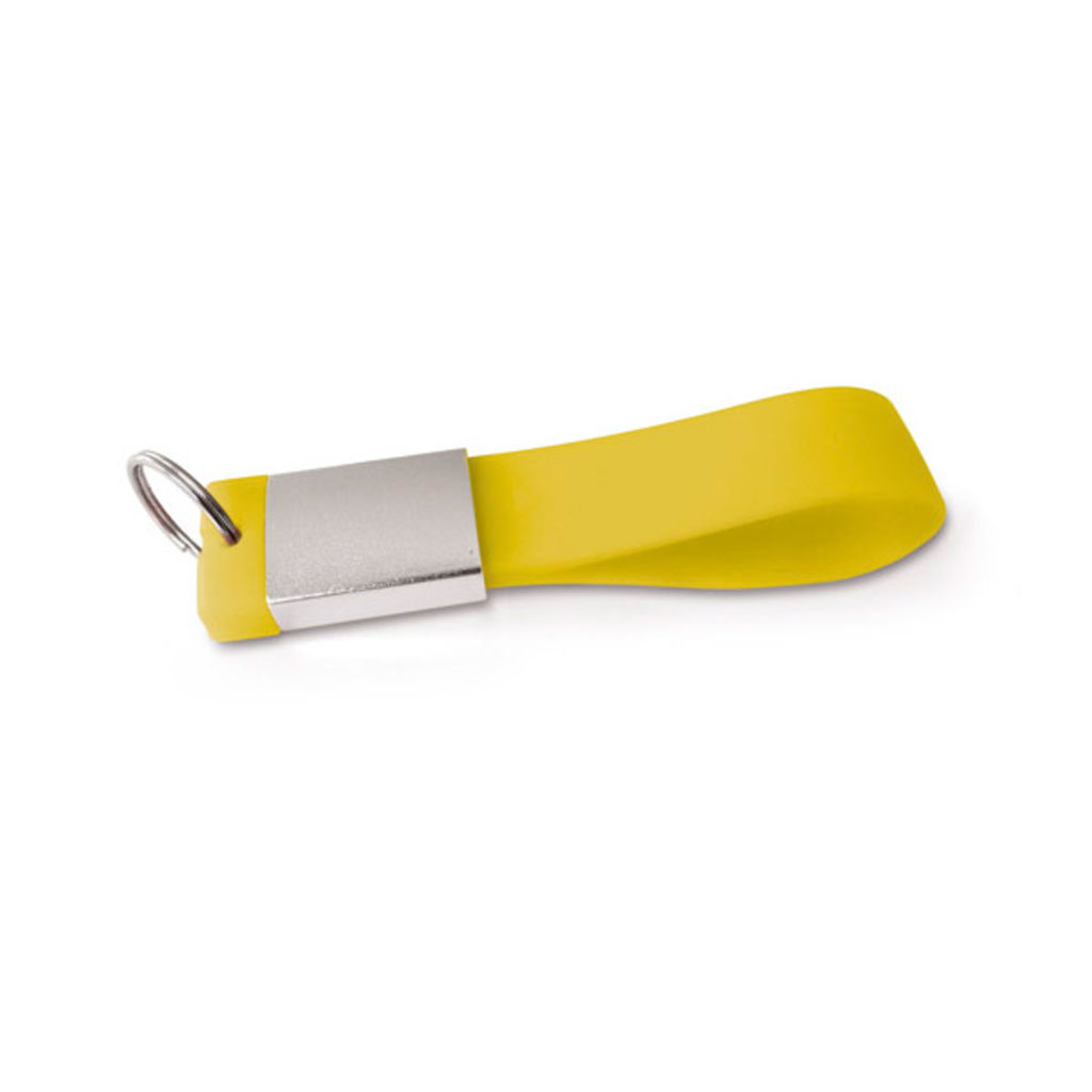 Флешка-брелок 1GB, колір жовтий