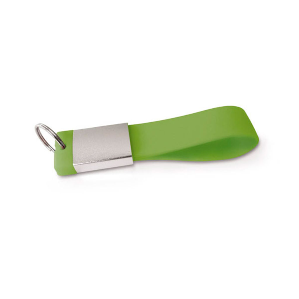 Флешка-брелок 16GB, колір світло зелений