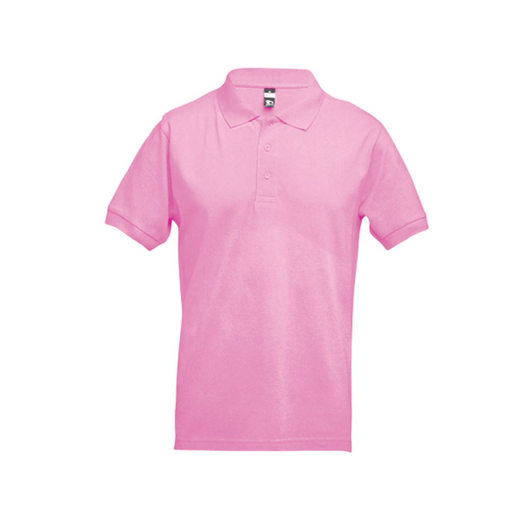 ADAM. Мужское поло, цвет пастельно-розовый  размер XL