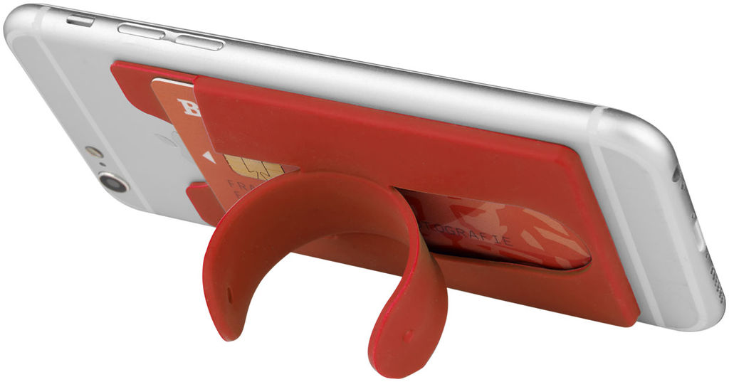 Навушники Silic Phone Wallet-RD, колір червоний - 13499204- Фото №13