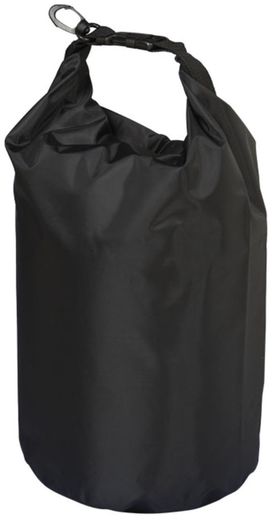 Мешок походный водонепроницаемый  10 литров, цвет сплошной черный