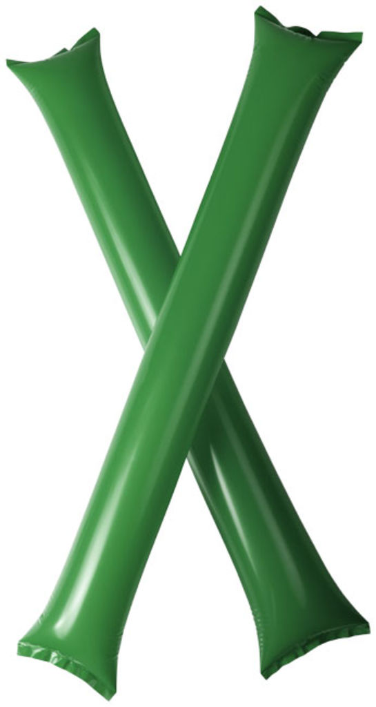 Палиці-стукалки Cheer надувні, колір зелений