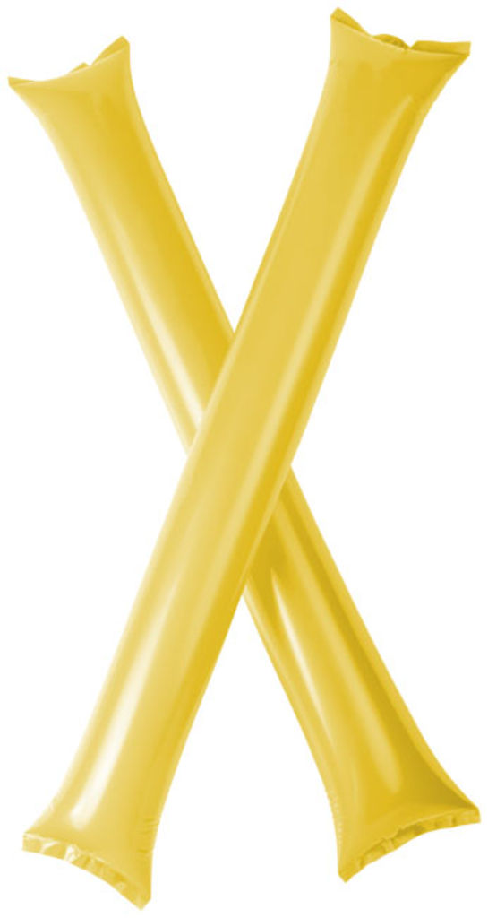 Палиці-стукалки Cheer надувні, колір жовтий