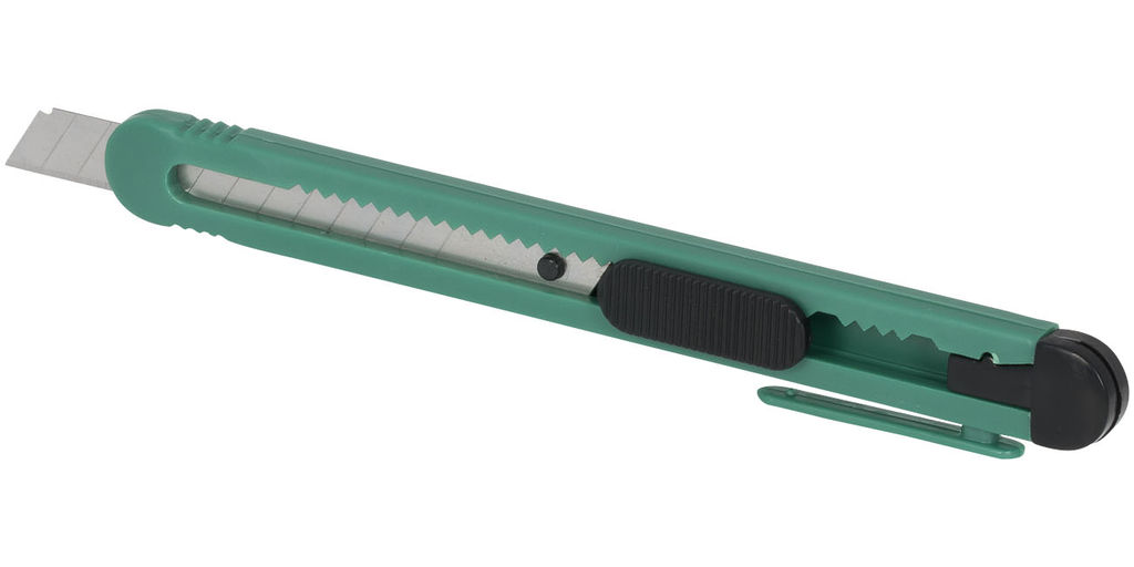 Нож универсальный Sharpy со сменным лезвием, цвет зеленый