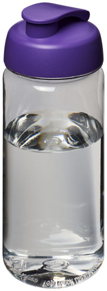 Бутылка спортивная H2O Octave , цвет прозрачный, пурпурный