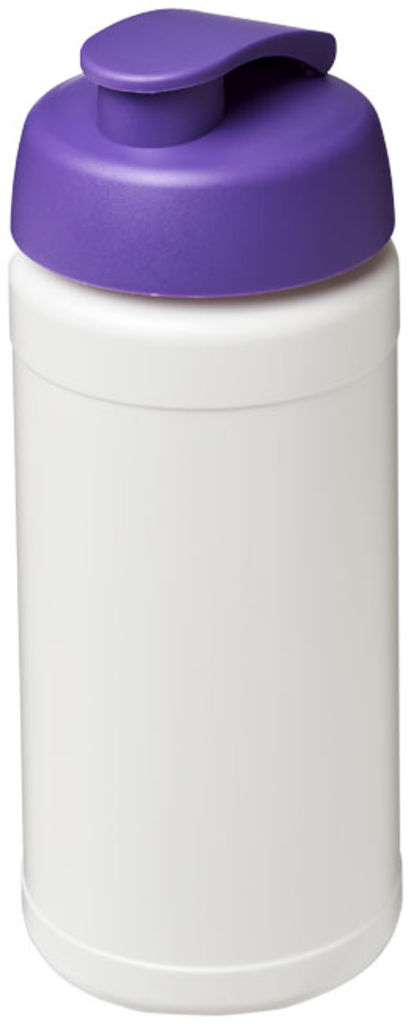 Пляшка спортивна Baseline Plus , колір білий пурпурний