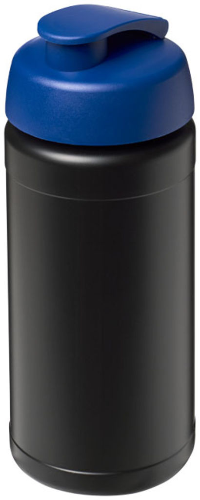 Бутылка спортивная Baseline Plus , цвет сплошной черный, синий