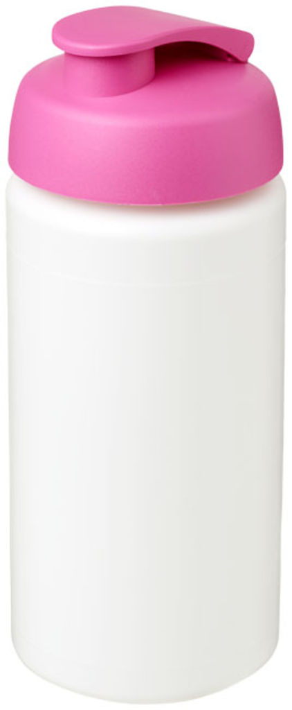 Бутылка спортивная Baseline Plus grip , цвет белый, розовый