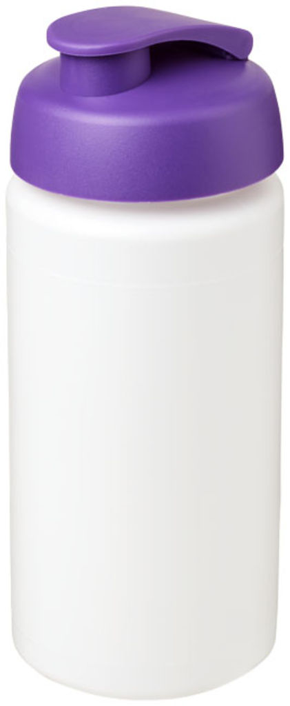 Пляшка спортивна Baseline Plus grip , колір білий пурпурний