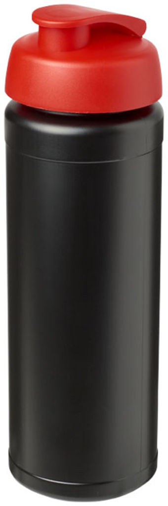 Бутылка спортивная Baseline Plus grip , цвет сплошной черный, красный