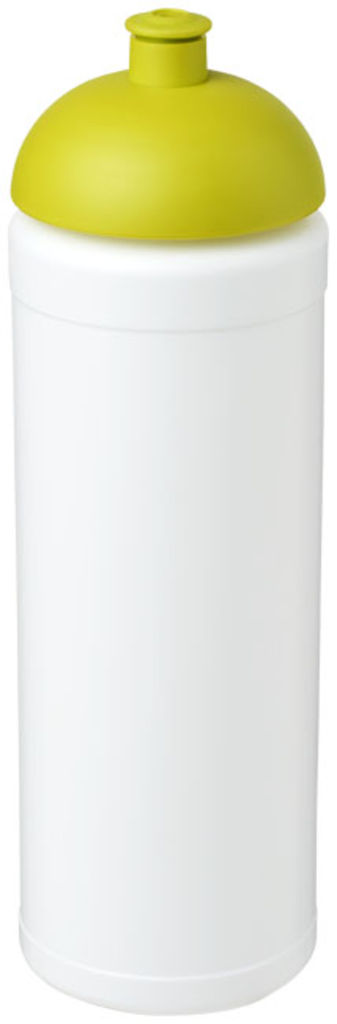 Бутылка спортивная Baseline Plus grip , цвет белый, зеленый лайм