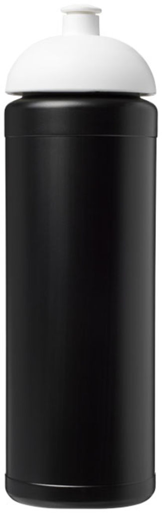 Бутылка спортивная Baseline Plus grip, цвет сплошной черный, белый - 21007512- Фото №3